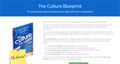 Desktop Screenshot of cultureblueprint.com
